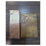 Zippo Lighter and Metallic Case