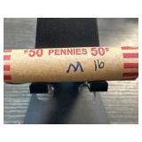 Roll of Wheat Pennies Cents