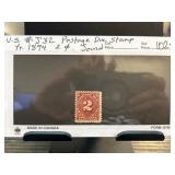 U.S. 1894 J32 Postage Due 2-Cent Stamp