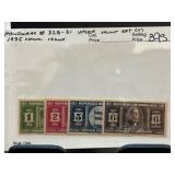 Honduras 1935 Mint Stamp Set (328-331)
