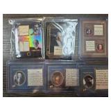 Relic Cards Featuring Notable Figures
