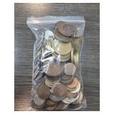 Bag of Assorted World Coins