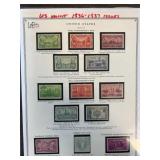 US Mint 1936-1937 Stamp Issues Collection
