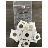 18 Canadian Coins, 1932-1981