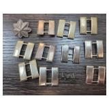 Sterling Silver Military Pins