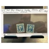 U.S. Int. Rev. Playing Card Stamps