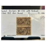 Great Britain #173 1915 Pair of Stamps