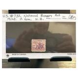 United States #732 National Recovery Act Stamp
