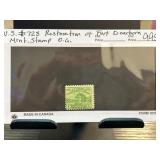 US #728 Restoration of Fort Dearborn Stamp