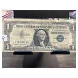 1957 Silver Certificate One Dollar Note