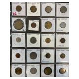 20 World Coins with Identifications