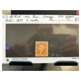 U.S. #R15 Orange 2-Cent Revenue Stamp