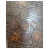 1700s and 1800s Assorted Coins
