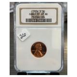 1974-S Lincoln Cent NGC PF67 RD Cameo