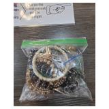 Bag of Assorted Costume Jewelry Pieces