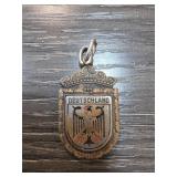 Deutschland Pendant with Crest and Ornate Details