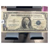 1935-E $1 Silver Certificate Banknote