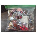 Bag of Mixed Jewelry Including Watches and Beaded