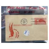 1949 Air Mail First Day Issue Postcard