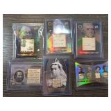 5 Historic Relics Cards With Artifacts
