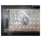 Lincoln Wheat-Ear Penny Display Board