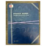 Buffalo Nickel Collection Folder 1913-1938