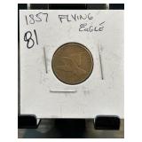 1857 Flying Eagle Cent