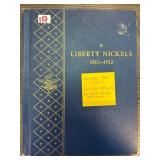 Liberty Nickels Collection 1883"1912 Album