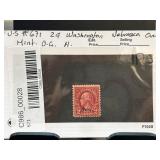 US #671 24c Washington Nebraska Overprint