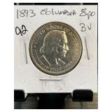 1893 Columbian Exposition Half Dollar Coin