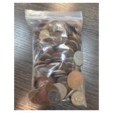 Bag of Assorted World Coins