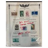 US Commemorative Stamp Collection 1959-1970