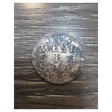 1789 West Friesland Silver Coin