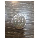 1727 Westfriesia Silver Coin