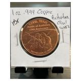 Civil War 1 oz .999 Copper Round