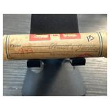 Roll of Steel Wheat Pennies Cents