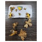 Bee-Themed Brooches and Pins