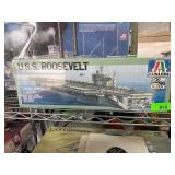 Italeri USS Roosevelt 1:720 Scale Model Kit