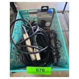 Microphones and Cables Lot