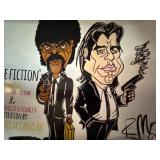 3 PC POSTERS Signed and OTHER PULP FICTION +