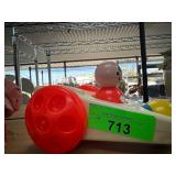1975 Fisher-Price Click ï¿½N Clatter Toy Car