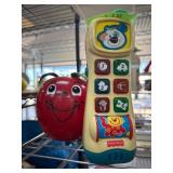 Fisher Price Laugh & Learn Phone and Apple Toy Set