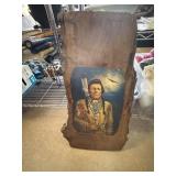 John Steele Native American Artwork on Wood