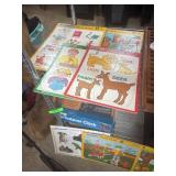 Childrenï¿½s Puzzles and Novelty Clock Lot