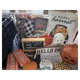 Fall-Themed Home Decor Assortment
