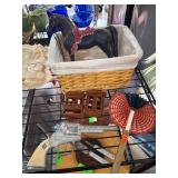 Items Including Horse Model and Toy Gun