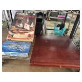 Model Kits and Wooden Chessboard Lot