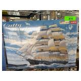 Academy 1/160th Scale Cutty Sark Model Kit
