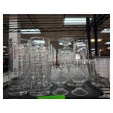 Glassware Collection with Varied Designs