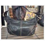 Vintage Coach Black Shoulder Bag